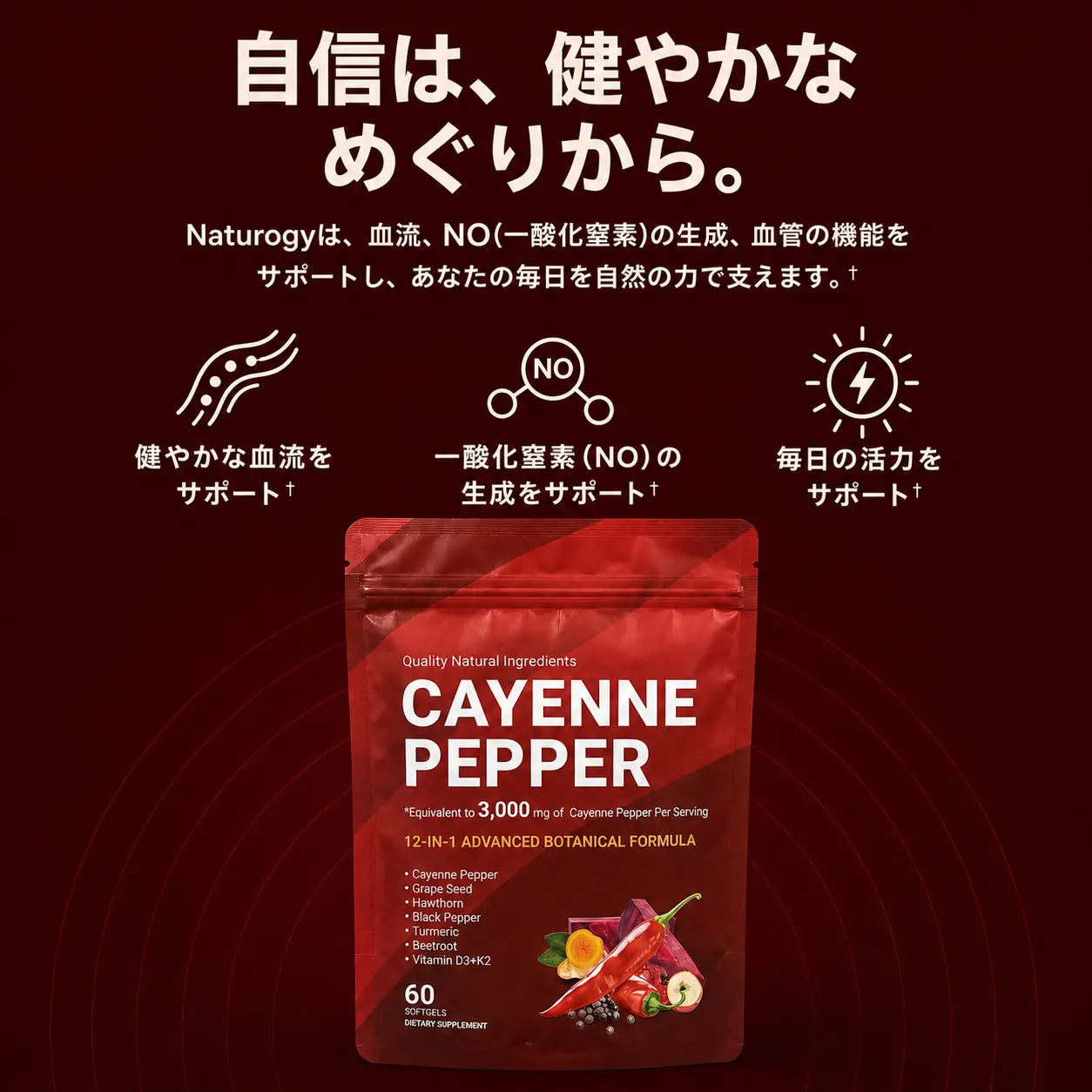 自信は、健やかな巡りから始まる
