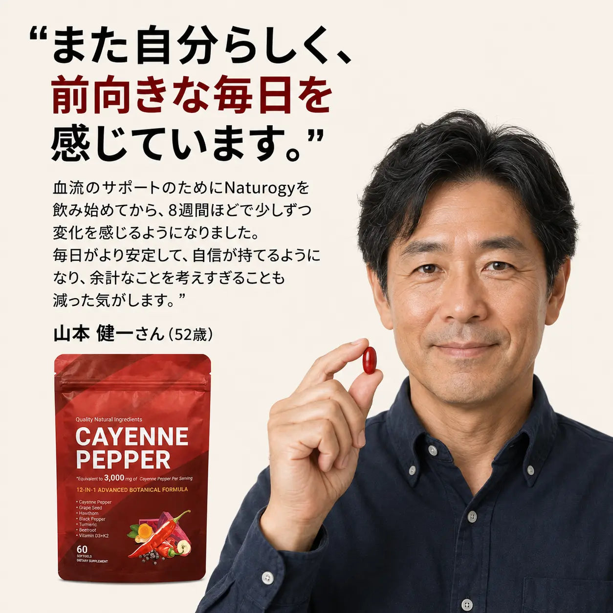 自信は、健やかな巡りから始まる