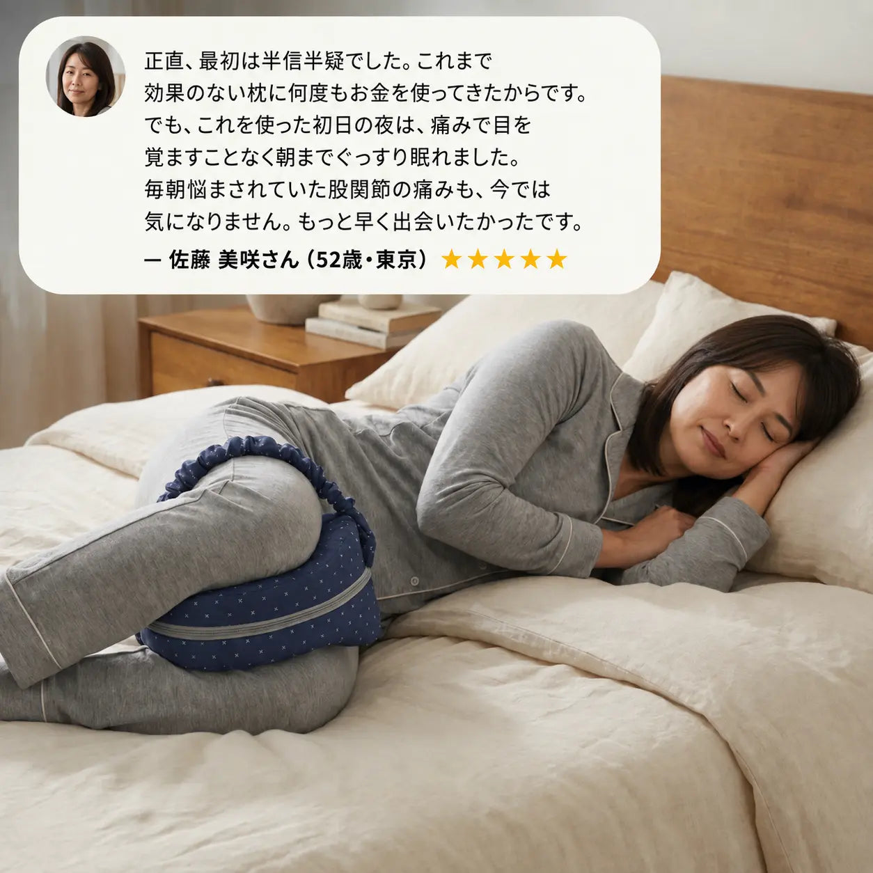 横向き寝サポートピロー