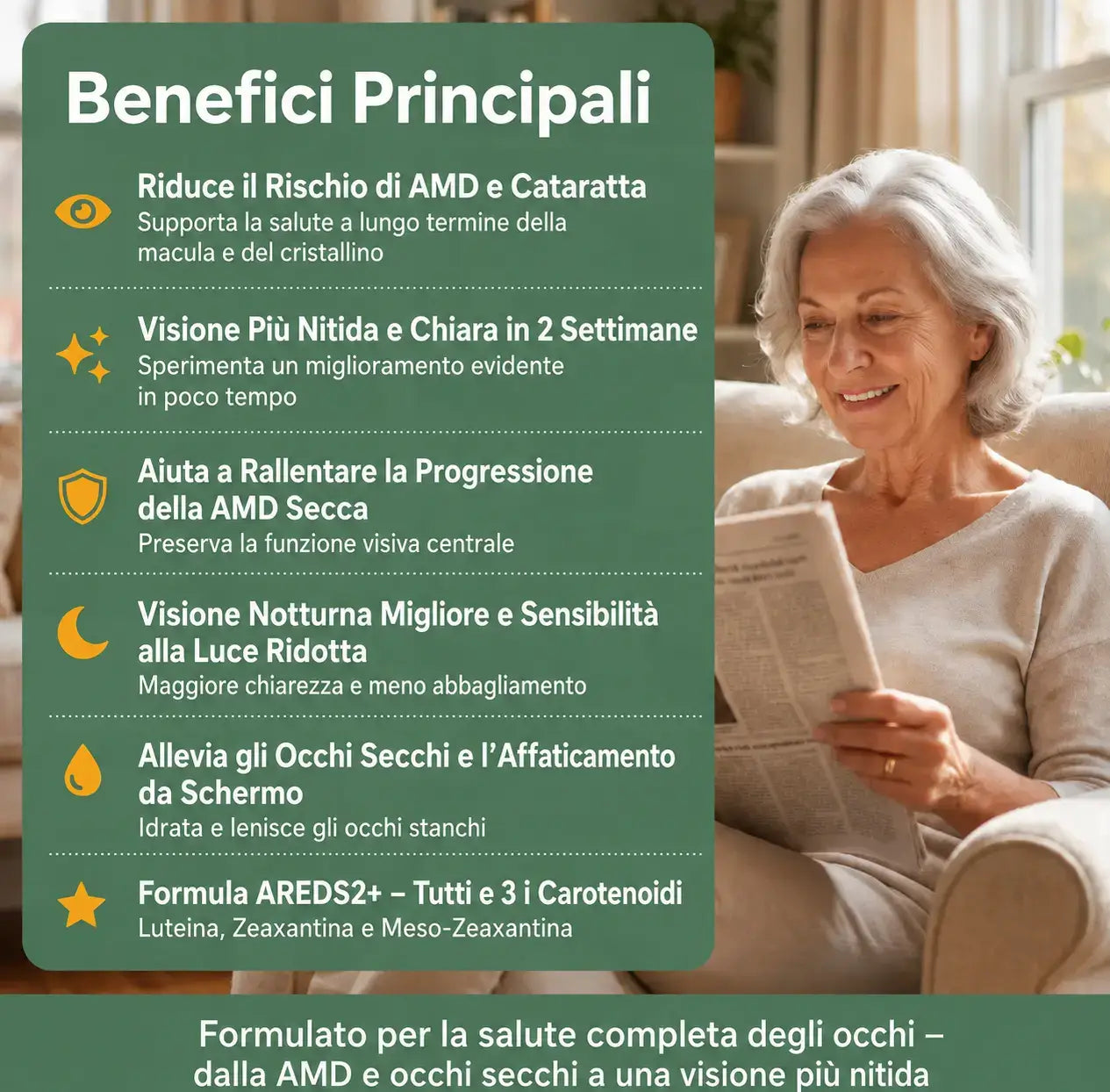 NatuVista 15-in-1 – Formula Avanzata per la Vista
