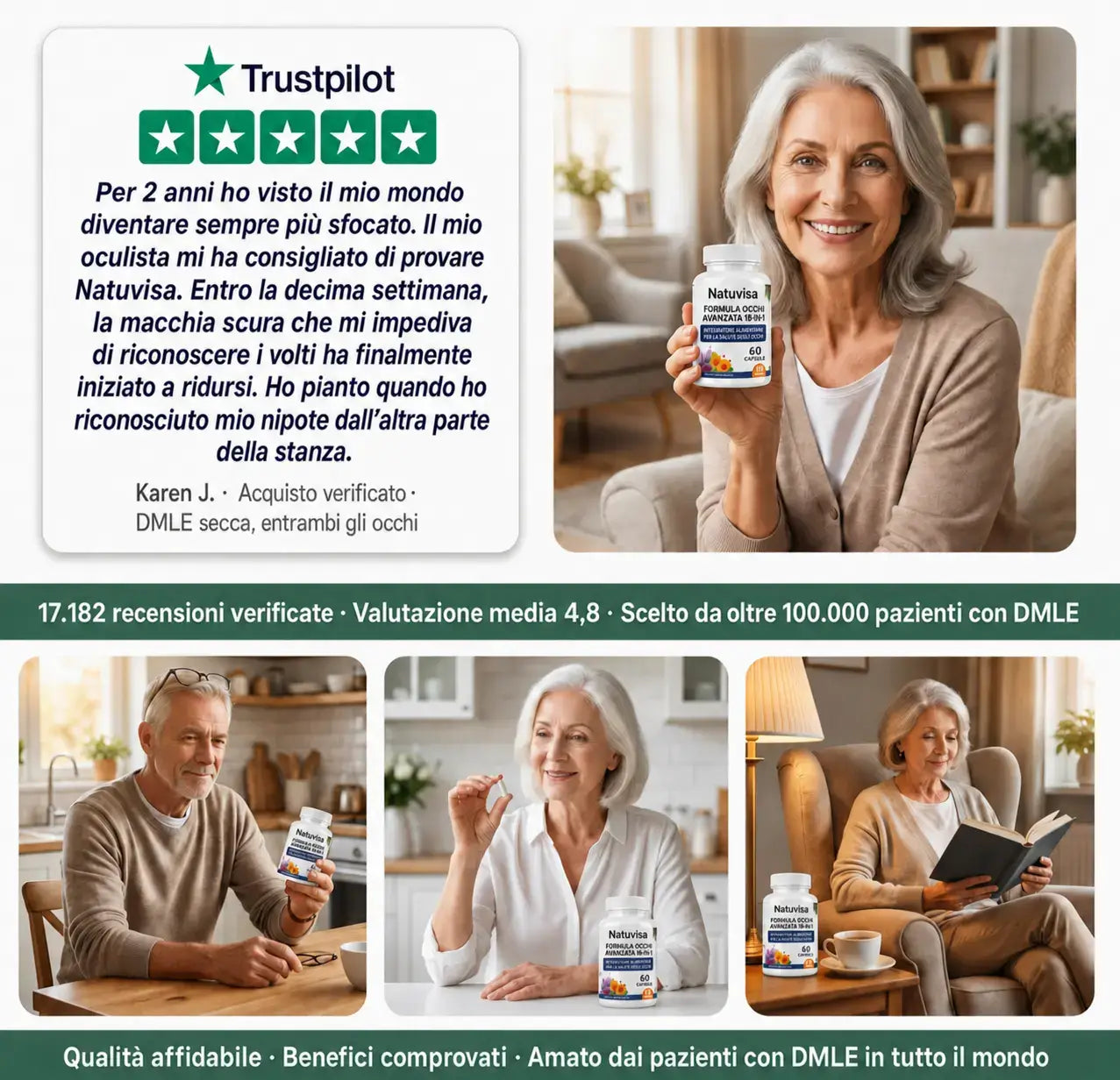 NatuVista 15-in-1 – Formula Avanzata per la Vista