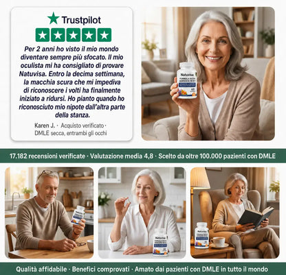 NatuVista 15-in-1 – Formula Avanzata per la Vista